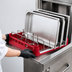 Thumbnail image #3 for Signature Full-Size Open-End Dishwasher Rack for Insulated Trays and 2-1/2-Inch Steam Table Pans