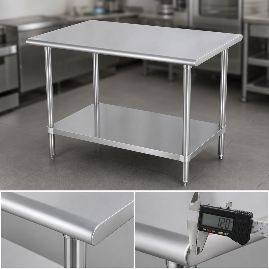 18/400 Stainless Steel Reinforced Top