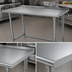 Thumbnail image #3 for Advance Tabco Special Value Series 72-Inch x 36-Inch Stainless Steel Work Table with 1-1/2-Inch Rear Up-Turn