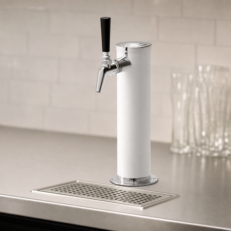 Product image #3 for Perlick Air-Cooled 1-Faucet Countertop Draft Beer Tower, Polished Chrome