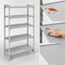 Thumbnail image #4 for Cambro Camshelving Premium 5-Shelf Solid Stationary Starter Unit, 18