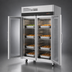 Thumbnail image #3 for Turbo Air M3 Series Two-Section Reach-In Heated Holding Cabinet with Glass Doors, 42.9 Cu. Ft., Stainless Steel