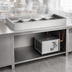 Thumbnail image #3 for Atlas Metal RMX-3 Remote Refrigerated 3-Pan Full-Size Cold Well Drop-In Unit, 3-Inch Recessed Top