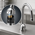 Thumbnail image #3 for Battery-Powered Touchless Electronic-Eye Faucet Controller, Splash-Mounted, 6 Volt Replacement Part