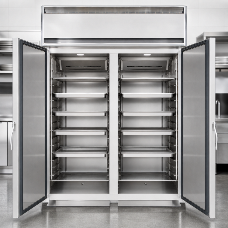Product image #3 for Continental Refrigerator DL2WI-SA Designer Line Two-Section Roll-In Warmer