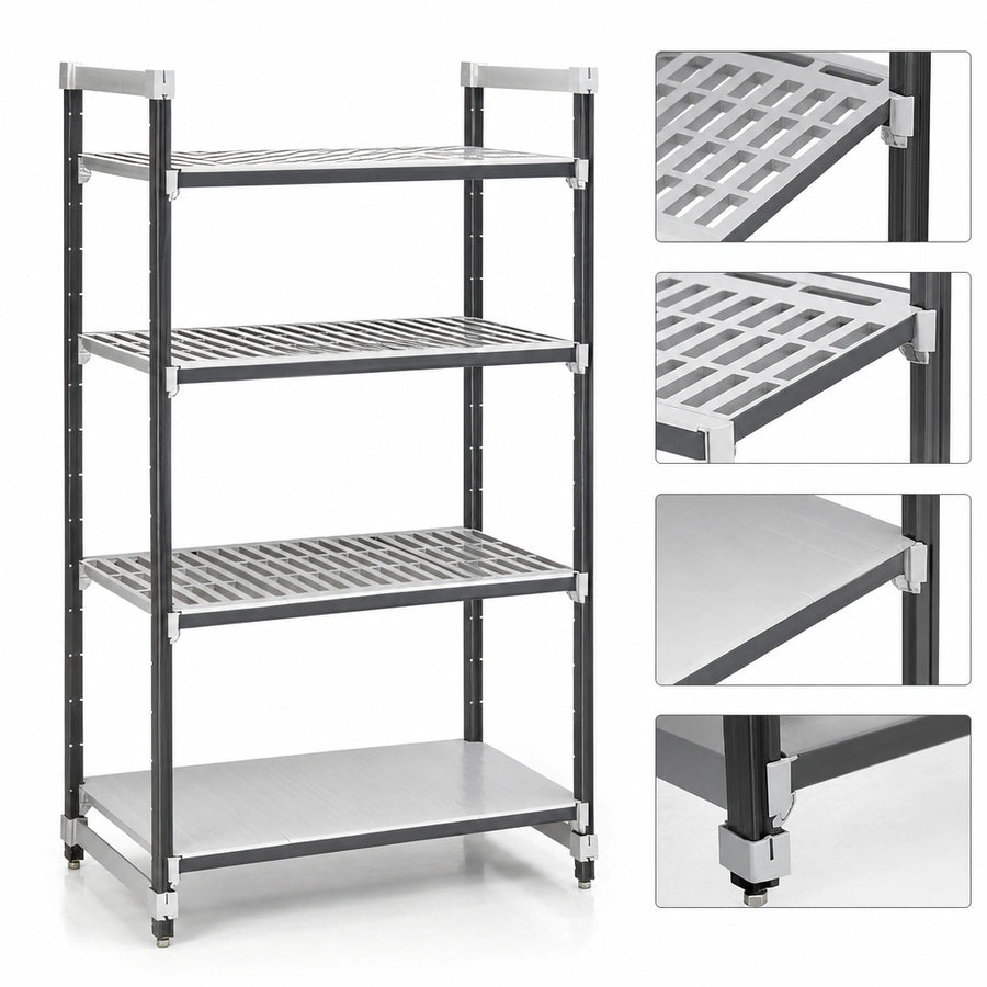 Mixed Shelf Plate Configuration