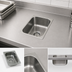 Thumbnail image #3 for Eagle Group Self-Rimming One-Compartment Drop-In Sink with No Deck, 16 x 20 x 13.5 Inch Bowl