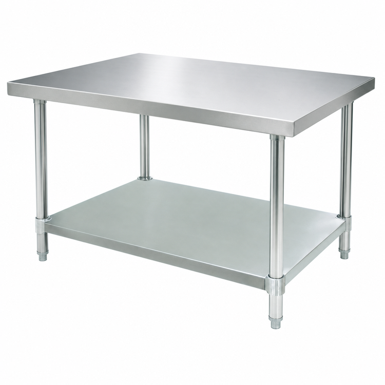 Product image #3 for Advance Tabco 18 Gauge Stainless Steel Undershelf for 36 x 30 Inch Work Tables