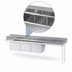 Thumbnail image #3 for Advance Tabco DTC-3-2020-96R 95-Inch 3-Compartment Stainless Steel Sink Dishtable with 23-Inch Right Drainboard