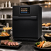 Thumbnail image #3 for Lainox Oracle ORACBB Boosted Countertop High-Speed Combi Wave Oven, 0.61 Cu. Ft., Black