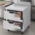 Thumbnail image #3 for Beverage-Air 27-Inch 2-Drawer Worktop Freezer with 4-Inch Backsplash, 6.13 Cu. Ft., Rear-Mounted Self-Contained Refrigeration