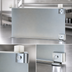 Thumbnail image #3 for Eagle Group Double Knob Stainless Steel Foot Bracket for Cantilevered Shelving Systems, 24 Inch