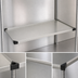 Thumbnail image #3 for Metro Super Erecta 60 Inch x 24 Inch 18-Gauge Solid Stainless Steel Shelf with Raised Ship's Edge
