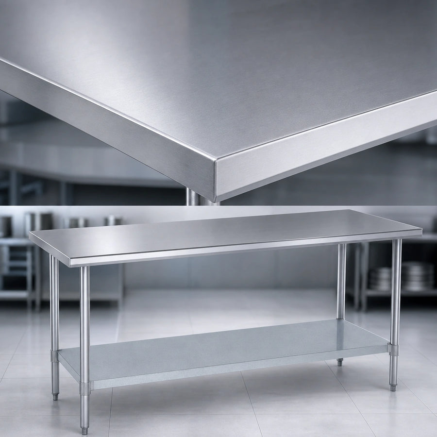 400-Series Stainless Steel Top