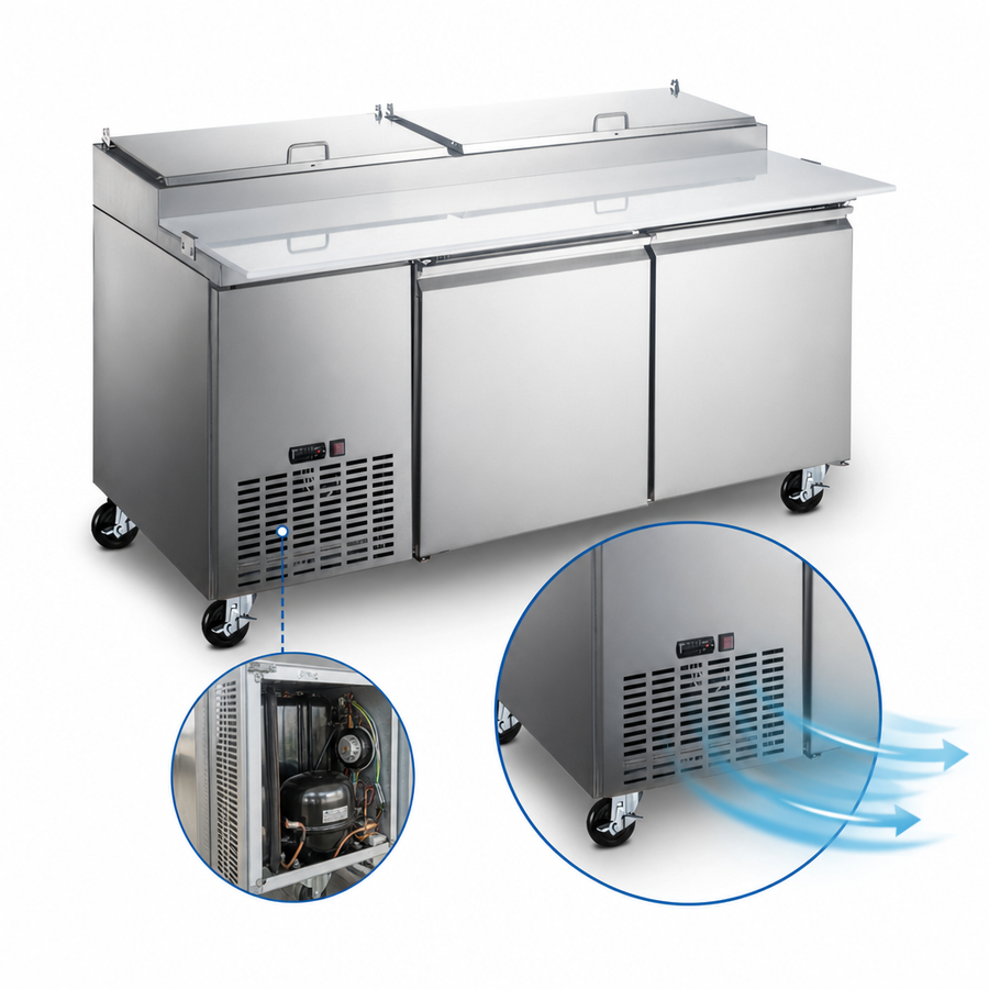 Side-Mounted Self-Contained Refrigeration