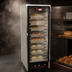 Thumbnail image #3 for hotLOGIX HL2-8 Half-Height Humidified Heated Holding Cabinet / Heater-Proofer, Non-Insulated Aluminum, Glass Door, 16-Pan Capacity