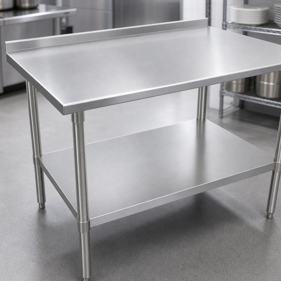 16-Gauge 300-Series Stainless Steel Top