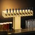 Thumbnail image #3 for Perlick 10-Faucet Wide Base Extra High Glycol-Cooled Tee Draft Beer Tower, Tarnish-Free Brass