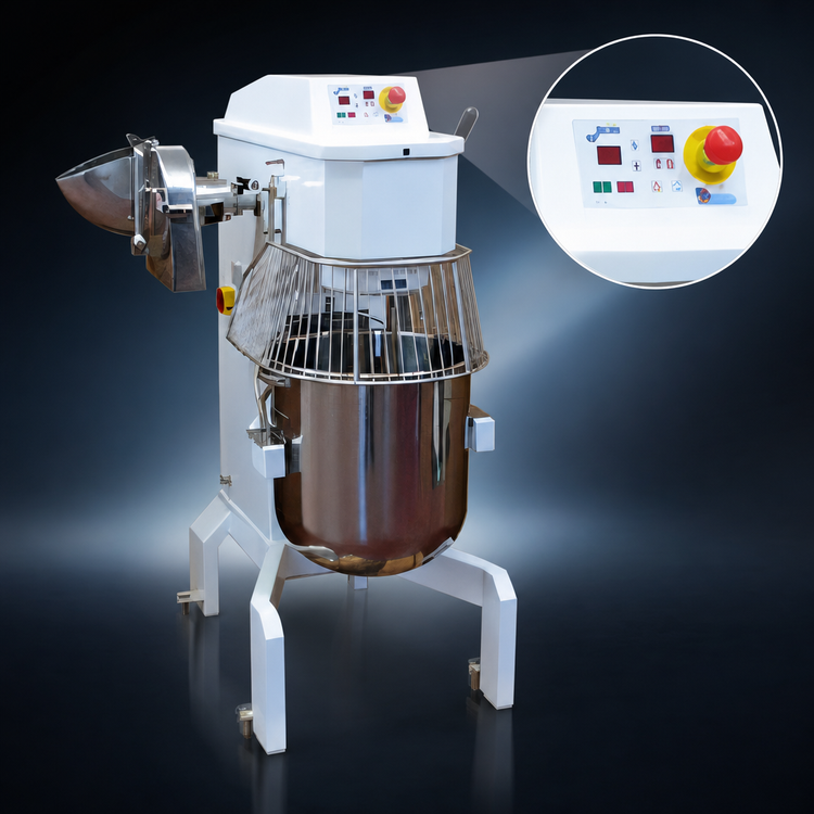 Product image #3 for Doyon BTF040H 40-Quart 20-Speed Floor Model Planetary Mixer with Standard #12 Hub