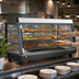 Thumbnail image #3 for Omcan 47-Inch Countertop Self-Service Heated Hot Food Display Case with Straight Glass Front, 6.6 Cu. Ft.