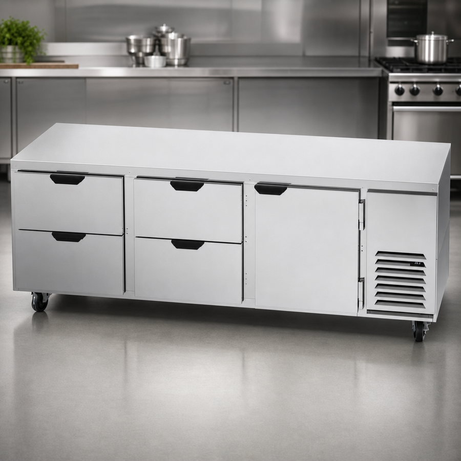 Three-Section Undercounter Design