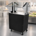 Thumbnail image #3 for Advance Tabco Triumph Portable Solid Top Buffet Table with Enclosed Base and Double-Sided Sneeze Guard