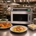 Thumbnail image #3 for Amana Commercial C-Max HDC1015 Heavy Volume Countertop Microwave Oven, 1000W, 0.6 Cu. Ft., Window Door