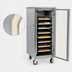 Thumbnail image #3 for Stainless Steel Insulated Half-Height Enclosed Transport Cabinet with 14 Adjustable Universal Tray Slides