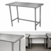 Thumbnail image #3 for Advance Tabco Special Value Series 72-Inch x 36-Inch 16-Gauge 304 Stainless Steel Flat Top Work Table