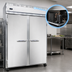 Thumbnail image #3 for Continental Refrigerator 2FENSS Extra-Wide Two-Section Reach-in Freezer with Solid Doors