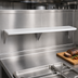 Thumbnail image #3 for Advance Tabco Triumph (Supreme) 47-1/8-Inch Stainless Steel Carving Station Shelf with Removable 3/8-Inch White Poly Cutting Board