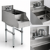 Thumbnail image #3 for Advance Tabco Special Value Series Freestanding Underbar Blender Station with Dump Sink and Deck-Mount Faucet
