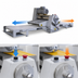 Thumbnail image #3 for BakeryXpress Countertop Reversible Dough Sheeter with 17-Inch x 67-Inch Conveyor, 110V