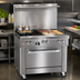 Thumbnail image #3 for Southbend Ultimate 36-Inch Gas Restaurant Range with 2 Non-Clog Burners, 24-Inch Thermostatic Griddle, and Standard Oven