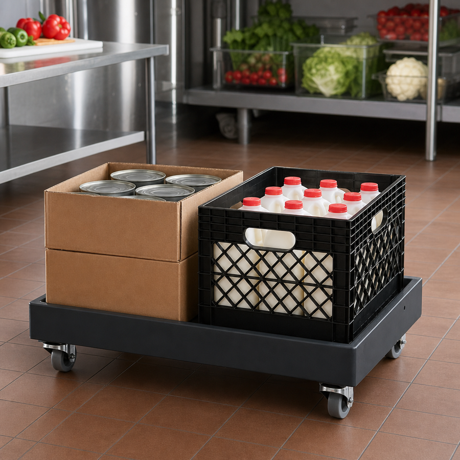 Designed for Can Cases and Milk Crates