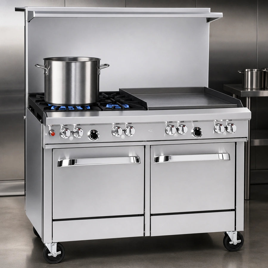 Two Non-Clog Burners