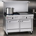 Thumbnail image #3 for Southbend Ultimate 48-Inch Gas Restaurant Range with 2 Burners, 36-Inch Griddle, and 2 Space Saver Ovens
