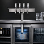 Thumbnail image #3 for Micro Matic USA UCM-4-SSKR Slim Underbar 4-Faucet Glycol-Cooled Draft Beer Dispenser, Brushed Stainless Steel, 2-1/2-Inch Height