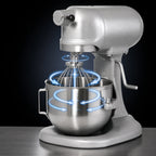 Thumbnail image #3 for Hobart Food Machines - Mixers N50-619 5-Quart Countertop Planetary Mixer, 3-Speed, Manual Bowl Lift, #10 Attachment Hub