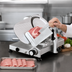 Thumbnail image #3 for Omas Trento 12-Inch Heavy-Duty Gear-Driven Manual Gravity Feed Meat Slicer