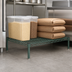 Thumbnail image #3 for Quantum Green Epoxy Antimicrobial Dunnage Rack Platform Rack, 60 x 18 x 14 Inches, 600-800 lb Capacity