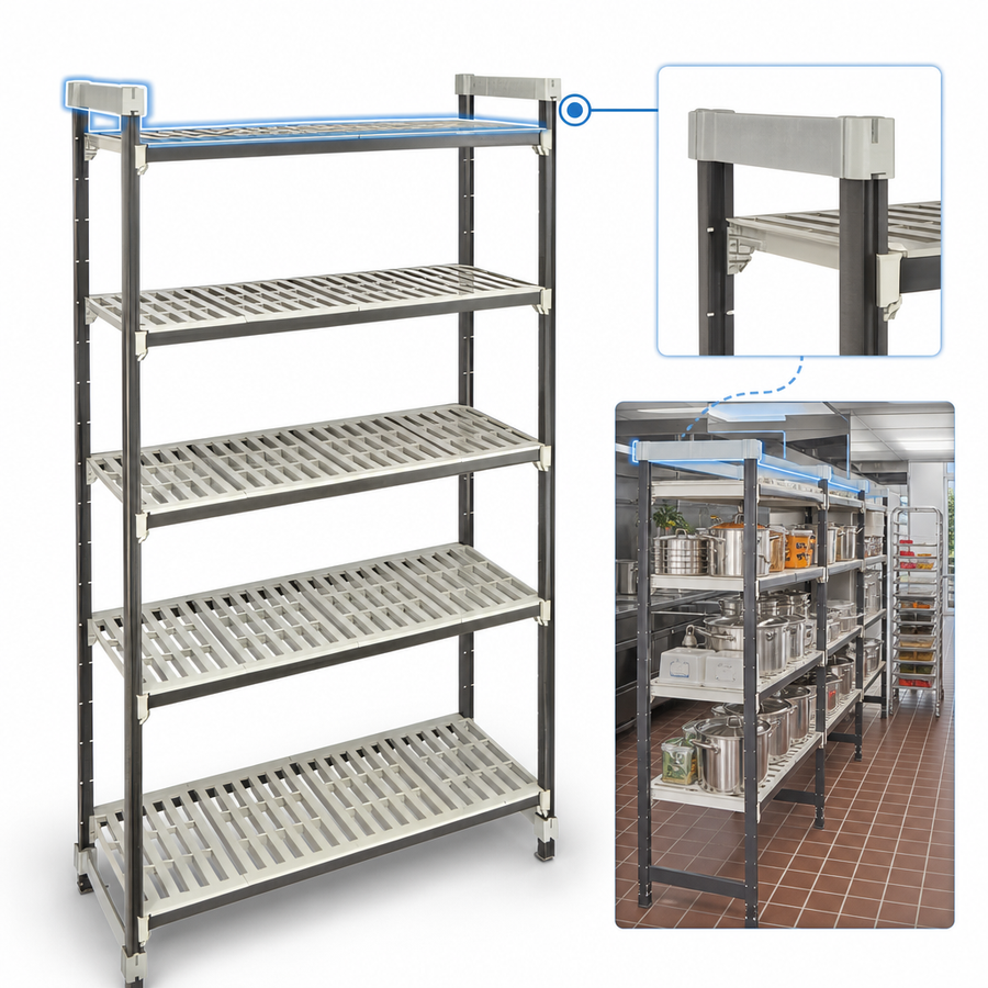 High-Density Top Rail Design