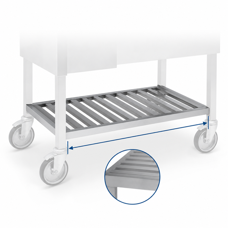 Product image #3 for Eagle Director's Choice 36-Inch Louvered Removable Undershelf
