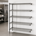 Thumbnail image #3 for Eagle Valu-Master 5-Tier Add-On Wire Shelving Unit, 72W x 18D x 74H, Pewter Gray Epoxy
