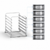 Thumbnail image #3 for RATIONAL 6-Half Size Mobile Oven Rack for iCombi Pro/Classic, 6-Pan Capacity