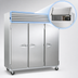 Thumbnail image #3 for Traulsen Spec-Line 76-Inch Wide Three-Section Standard-Depth Reach-In Freezer with Full-Height Solid Doors