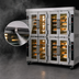 Thumbnail image #3 for Jet-Air JA28G Gas 4-Deck Floor Model Bakery Convection Oven with Steam Injection, 28 Pan Capacity