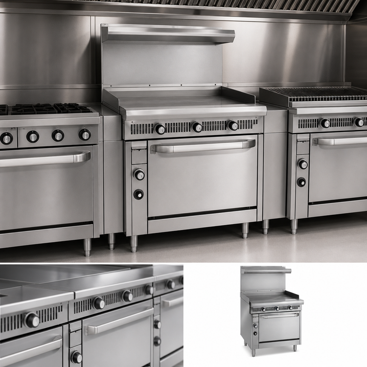 Product image #3 for Imperial Spec Series 36-Inch Heavy Duty Modular Gas Griddle Range