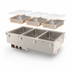 Thumbnail image #3 for Vollrath Three-Well Electric Drop-In Hot Food Well Unit with Thermostatic Controls, 240V