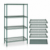 Thumbnail image #3 for Quantum 24 x 21 x 54 Inch Stationary Wire Shelving Starter Kit